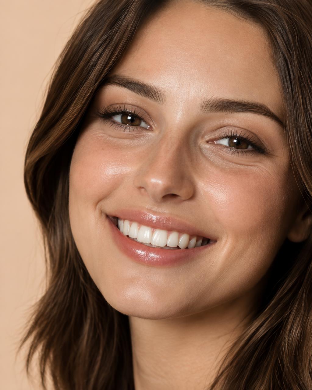Sorriso natural e harmonioso